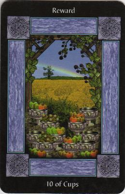 Picture of the 10 of Cups Card