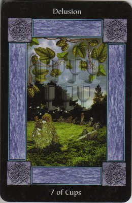 Picture of the 7 of Cups Card