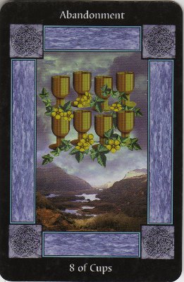 Picture of the 8 of Cups Card