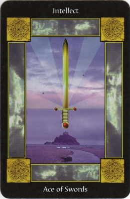 Picture of the Ace of Swords Card